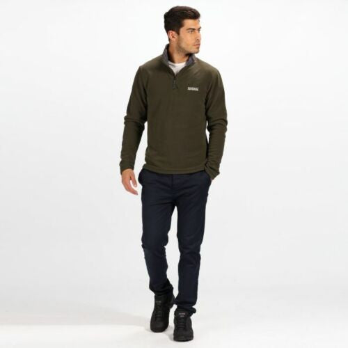 Regatta Thompson Light Weight Micro Fleece Half Zip Washable Quick Dry Top S-3XL