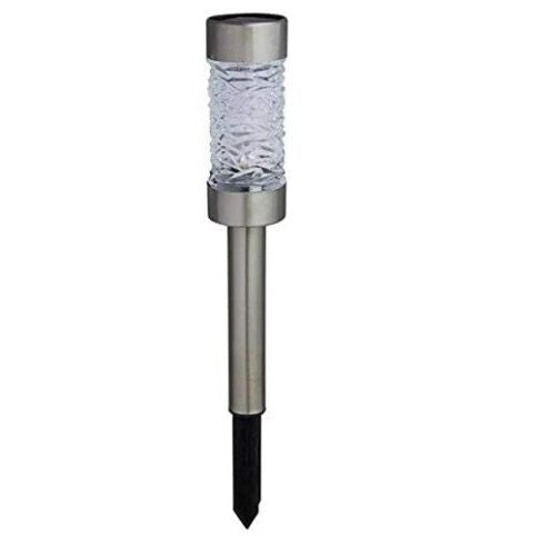 Smart Solar LED Outdoor Stainless Steel Garden Stake Light