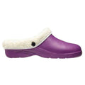 Briers Women's Lightweight Fleeced Gardening Clogs - Lilac