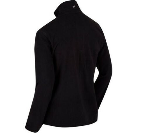 Regatta Men's Thompson Lightweight Half Zip Fleece Black