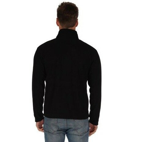 Regatta Men's Thompson Lightweight Half Zip Fleece Black
