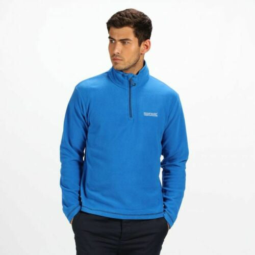 Regatta Men's Thompson Lightweight Half Zip Fleece Oxford Blue