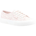 Superga 2750 Cotu Classic Womens Trainer Pink Floral - Renna Clothing