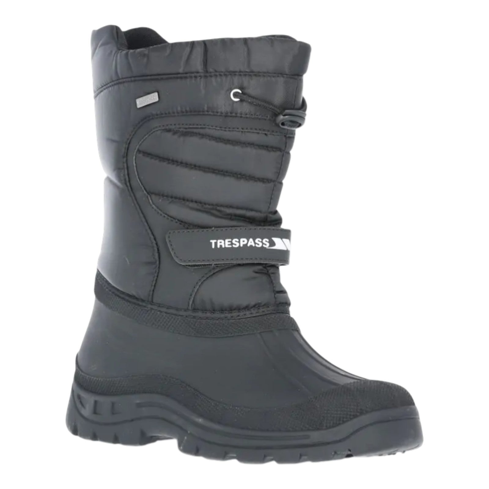Trespass Dodo Unisex Snow Boots Black - Renna Clothing