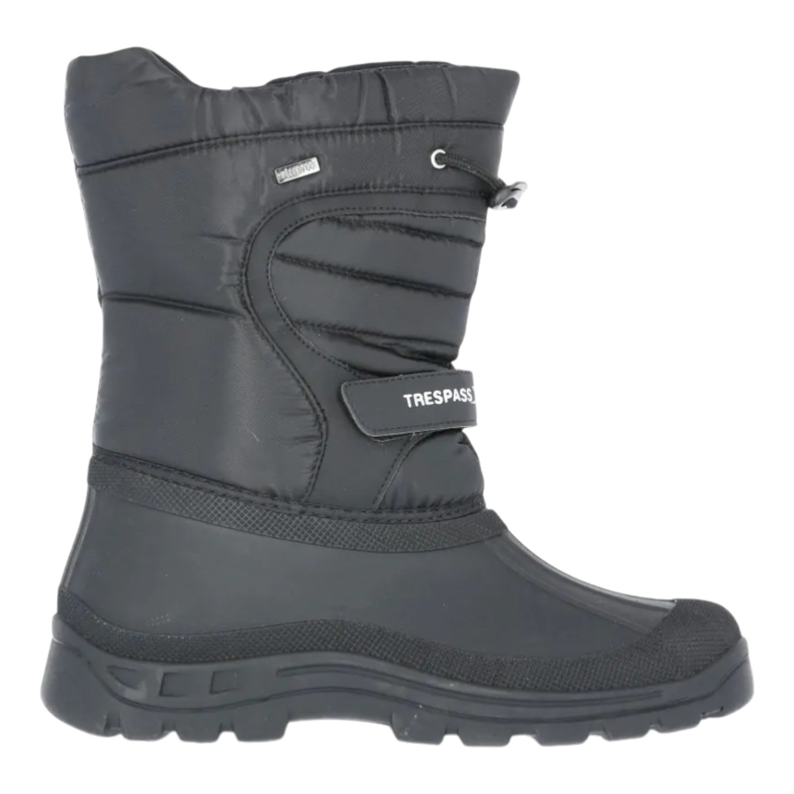 Trespass Dodo Unisex Snow Boots Black - Renna Clothing