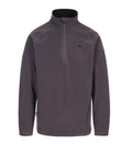Trespass Men's Blackford Lightweight Half Zip Fleece Dark Grey - Renna Clothing