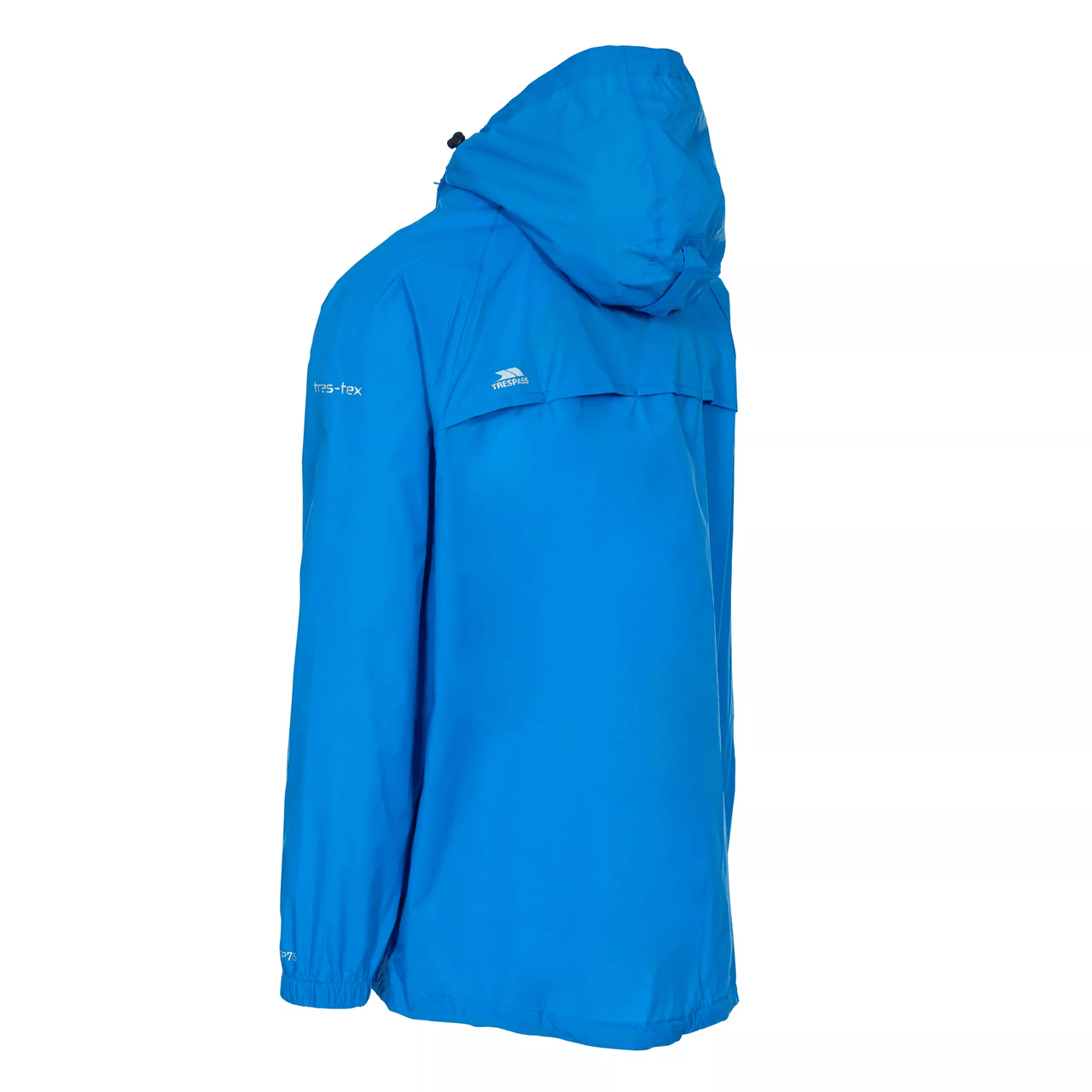 Trespass Unisex Qikpak Packable Waterproof Jacket Cobalt Blue - Renna Clothing