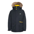 Trespass Upbeat Kids Waterproof Padded Parka Jacket Black - Renna Clothing