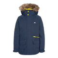 Trespass Upbeat Kids Waterproof Padded Parka Jacket Navy - Renna Clothing