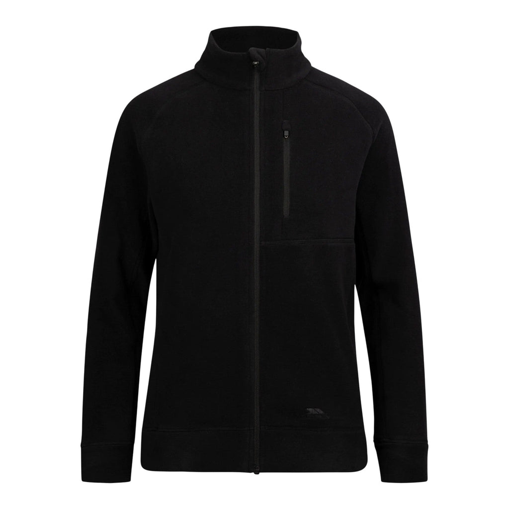 Trespass Women’s Script Microfleece Fleece Black - Renna Clothing