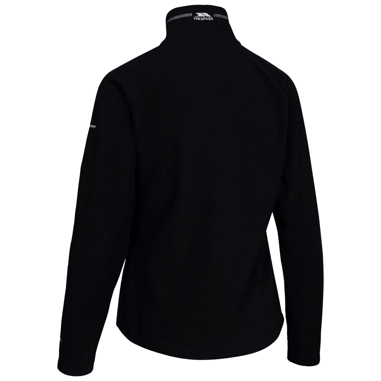 Trespass Women's Skylar Lightweight Half Zip Fleece Black Light Mulberry - Renna Clothing