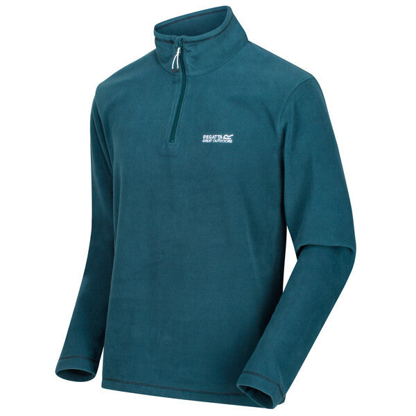 Regatta Men's Thompson Lightweight Half Zip Fleece Deep Teal