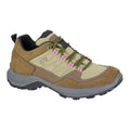 Women’s IMAC Leather Waterproof Trail Walking Shoes Brown - Renna Clothing